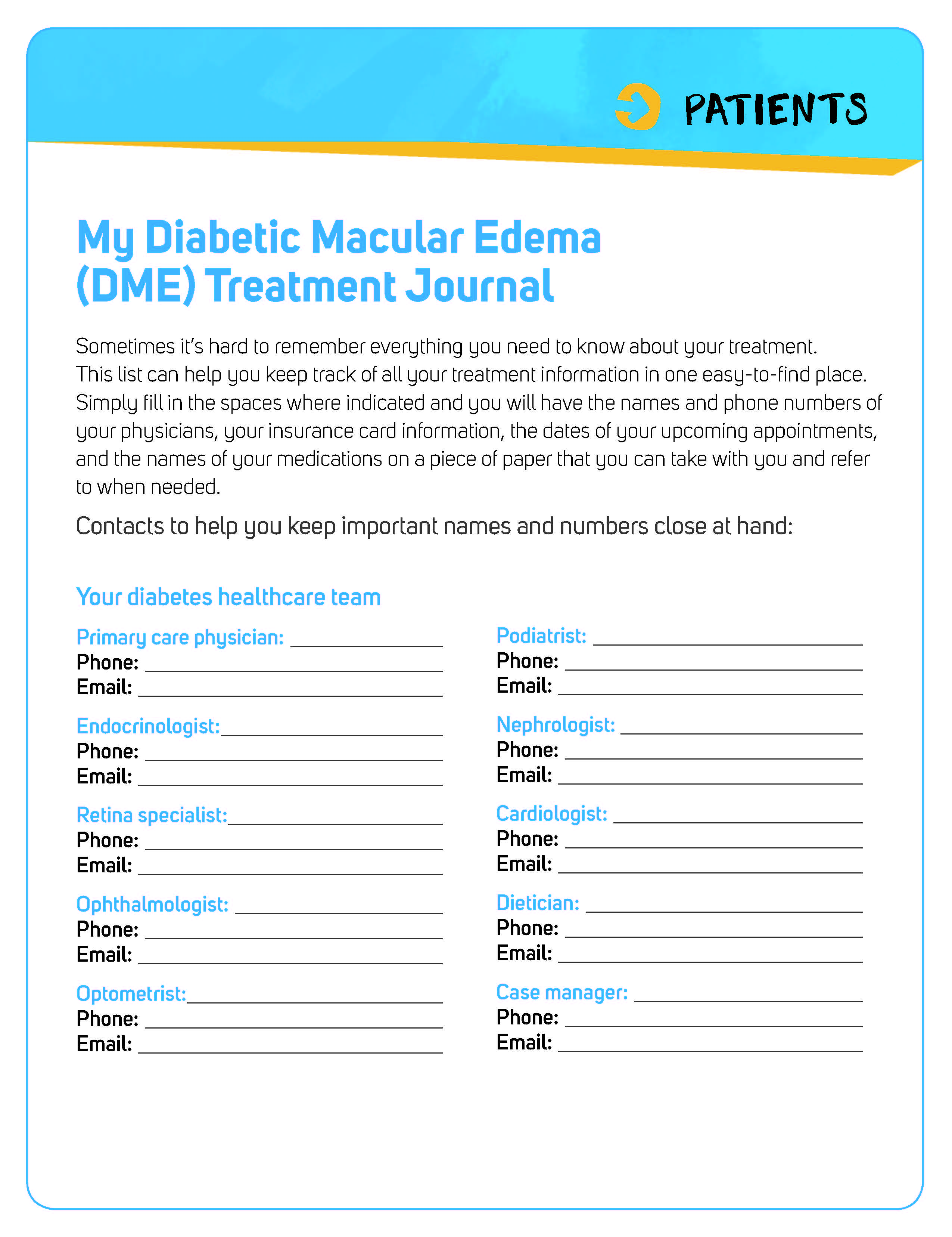 Macular Edema Toolkit